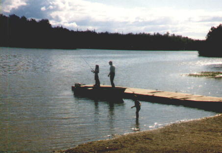 Brandon at Finger Lake when he was little